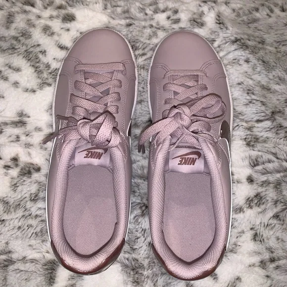 Womens Nike COURT ROYALE Rose Smokey Mauve Gum - Picture 10 of 16